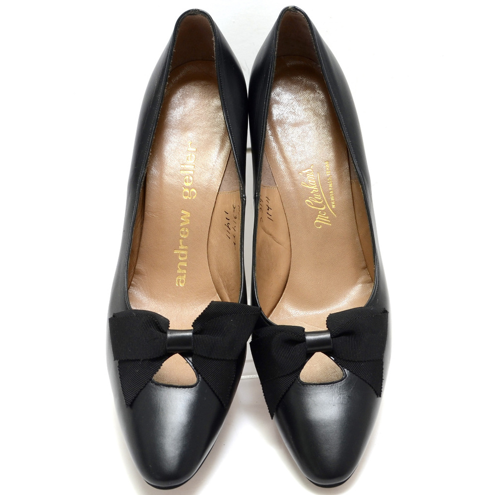 Vintage 50s Andrew Geller Peekaboo Kitten Heels 8